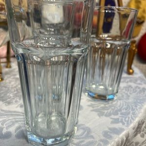 Set of 4 Libby Duratuff Gibraltar glasses. 6 3/4  16 oz Perfect condition.